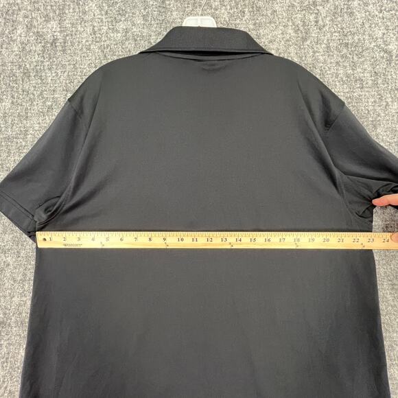 Page & Tuttle Shirt Mens L Black Golf Polo Performance‎ Tech Carolina Lakes Shaw - Picture 6 of 8